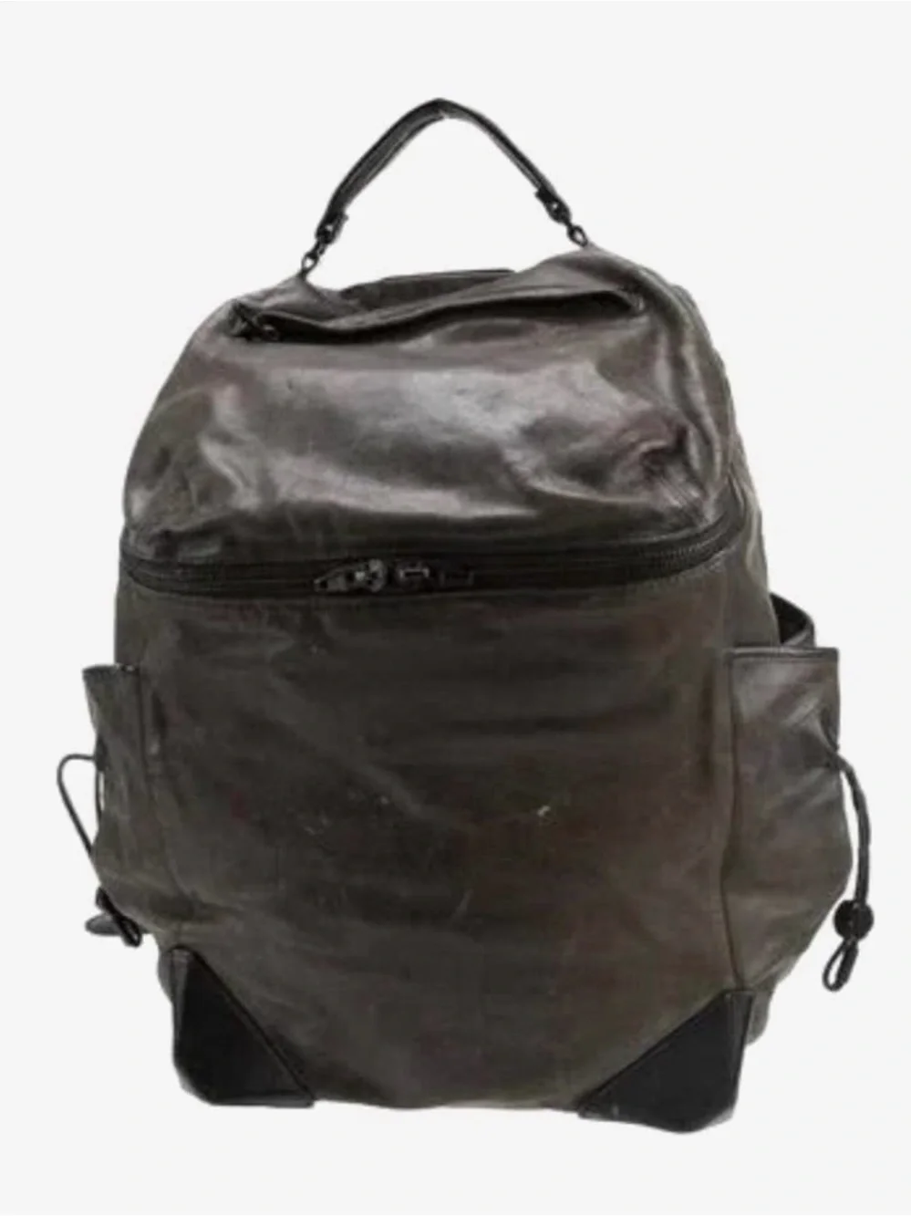 Alexander Wang Men's Black Leather Backpack